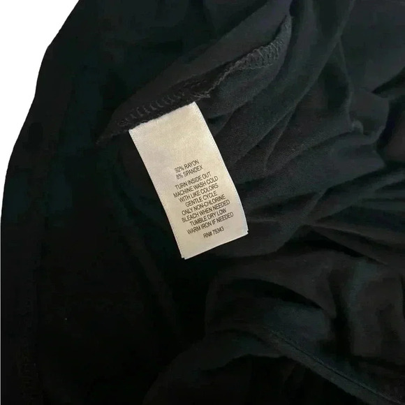 Classic Black A-Line Dress, party or business, Sz L - Picture 6 of 6